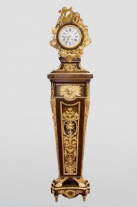 Lote 378, Subasta 528, Reloj de antesala Napoleón III. Febrero 2016. Durán Arte y Subastas.