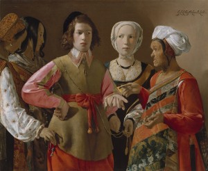 Georges de La Tour. 1593-1652. La Buenaventura. Museo Nacional del Prado.
